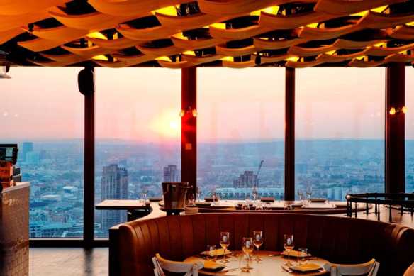 DRINKS, FOOD AND VIEWS AT THE DUCK AND WAFFLE - Venue Search London